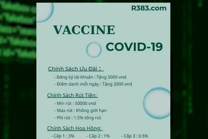 Cú lừa mang tên đầu tư vắc xin, ăn lãi khủng