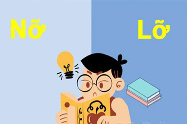 Nỡ hay lỡ? Cụm từ nào có trong từ điển Tiếng Việt