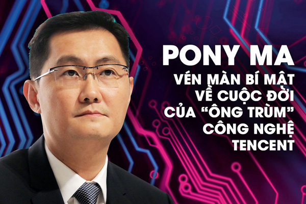 Tiểu sử Ma Huateng ( Pony Ma ) – Nhà sáng lập Tencent Trung Quốc