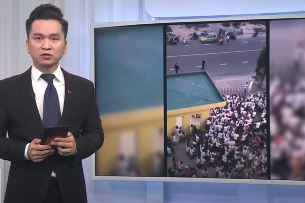 Hàng trăm công nhân phá cổng bỏ về khi công ty có ca nhiễm COVID-19