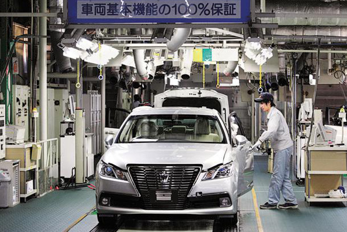 Các nhà sản xuất ô tô Nhật Bản đạt lợi nhuận lớn