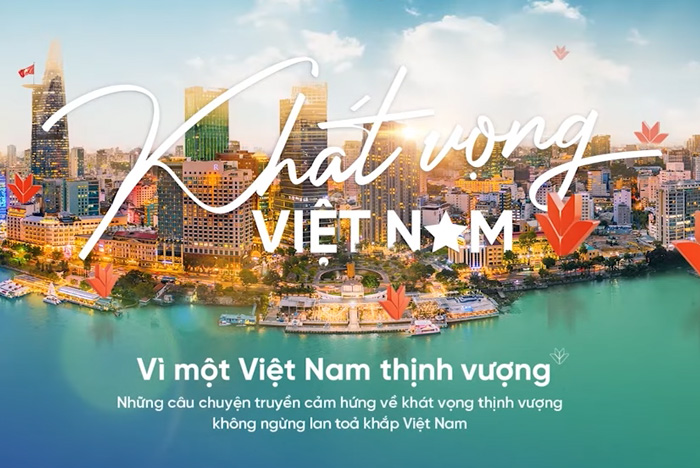 Người trẻ Việt cống hiến cho Khát vọng vì một Việt Nam thịnh vượng