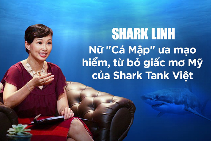 Tiểu sử Shark Linh: Thái Vân Linh nữ Cá Mập tài giỏi của Shark Tank Việt