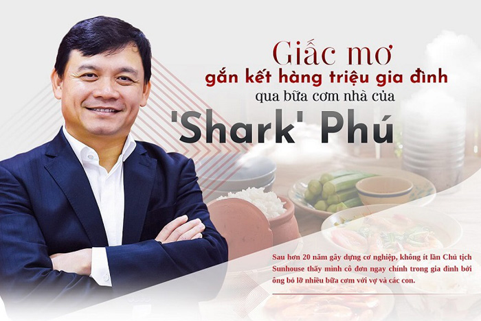 Tiểu sử Shark Phú: Nguyễn Xuân Phú chủ tịch Tập đoàn Sunhouse