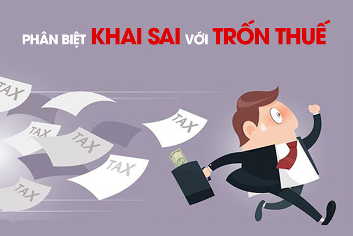 Kê khai sai là gì? Phân biệt hành vi khai sai với trốn thuế