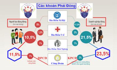 Chi tiết các khoản thu nhập phải đóng bảo hiểm xã hội