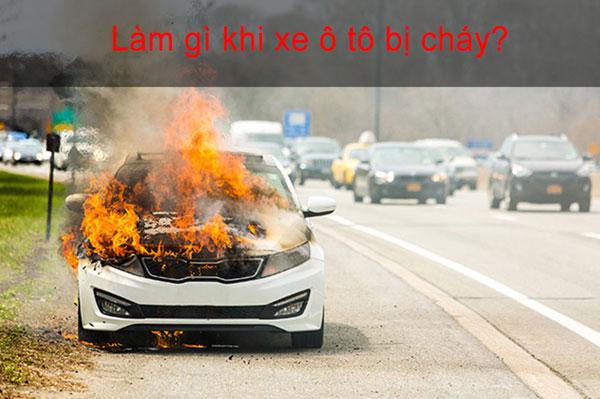 3 cách xử lý ô tô cháy giữa đường an toàn và hiệu quả