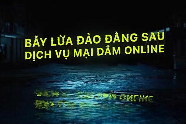 Bẫy lừa đảo đằng sau dịch vụ mại dâm online