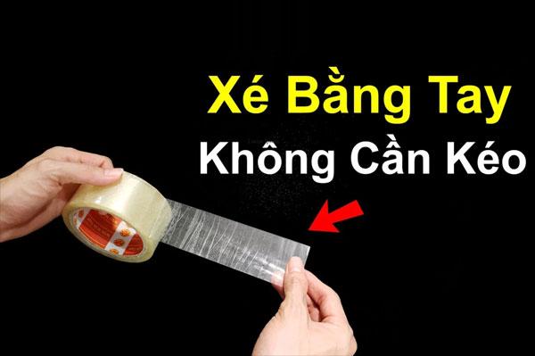 Chỉ ra 2 ngón tay cắt băng dính nhanh hơn kéo mà bạn phải biết!