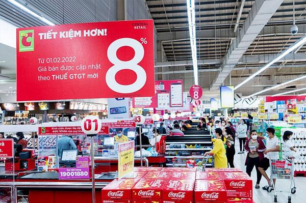 Đề xuất giảm 2% thuế VAT đối với nhóm hàng hóa, dịch vụ