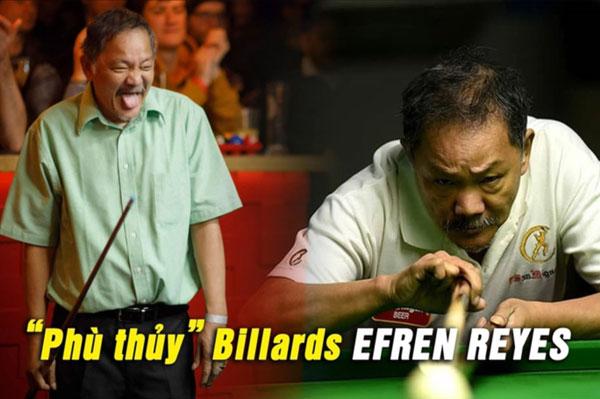 Efren Reyes: Huyền thoại bida nổi tiếng trên thế giới