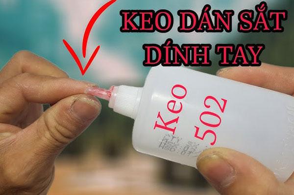 Hướng dẫn cách gỡ keo 502 trên tay và đồ vật đơn giản, hiệu quả 100%