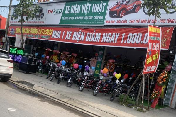 Khai trương đại lý ủy quyền xe điện Việt Nhật - An Phú, TP Thuận An, tỉnh Bình Dương