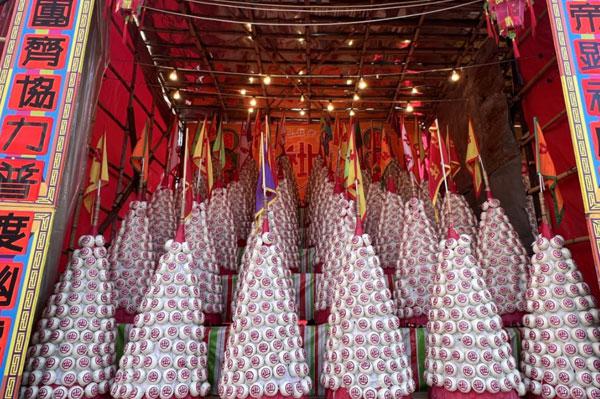 Lễ hội bánh bao, nét đặc sắc mang ý nghĩa may mắn tại Trường Châu