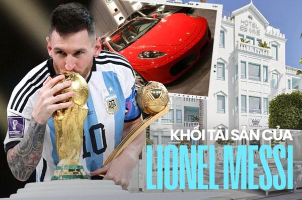 Lionel Messi làm gì với khối tài sản hơn 14 nghìn tỷ