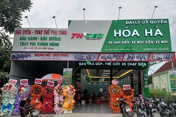 Ngày 18/06, đại lý ủy quyền Hóa Hà chính thức khai trương tại H. Tân Kỳ
