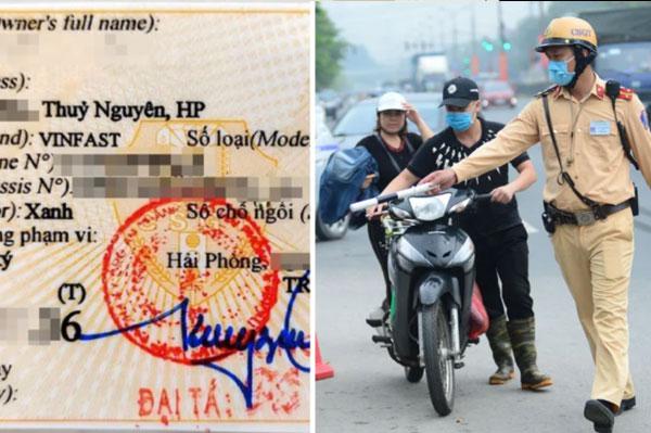 Nhưng trường hợp cần làm lại giấy đăng ký xe ngay để tránh bị phạt đến 6 triệu đồng