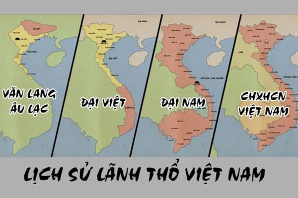 Sự biến đổi của bản đồ lịch sử Việt Nam qua các thời kỳ