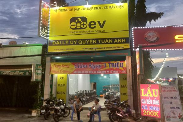 Thế Giới Xe Chạy Điện bất ngờ khai trương đại lý ủy quyền xe điện EV tại Hóc Môn, TP Hồ Chí Minh