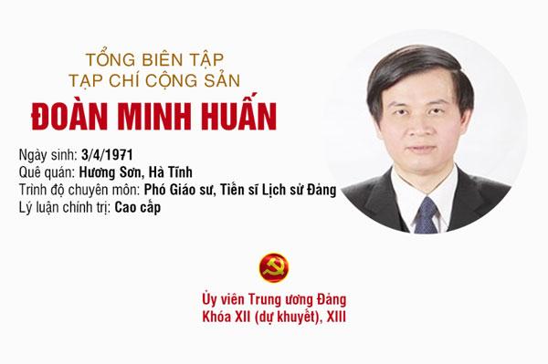 Tiểu sử Đoàn Minh Huấn: Lãnh đạo Đảng Cộng sản Việt Nam