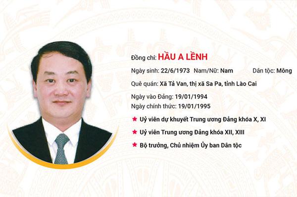 Tiểu sử Hầu A Lềnh: chính trị gia nổi tiếng người H.Mông