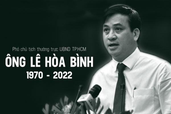 Tiểu sử Lê Hòa Bình: Phó Chủ tịch UBND TP. Hồ Chí Minh