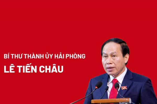 Tiểu Sử Lê Tiến Châu Bí Thư Thành ủy Hải Phòng 2899