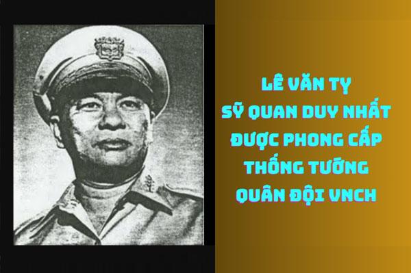 Tiểu sử Lê Văn Tỵ: Thống tướng của Quân đội Việt Nam Cộng hòa