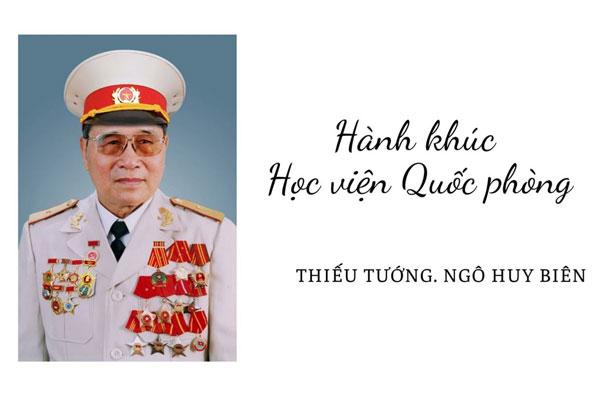 Tiểu sử Ngô Huy Biên: Tiến sĩ khoa học Quân sự tại Việt Nam