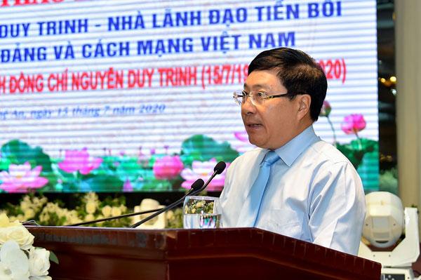 Tiểu sử Nguyễn Duy Trinh: Vị lãnh đạo tiền bối của Đảng cộng sản Việt Nam