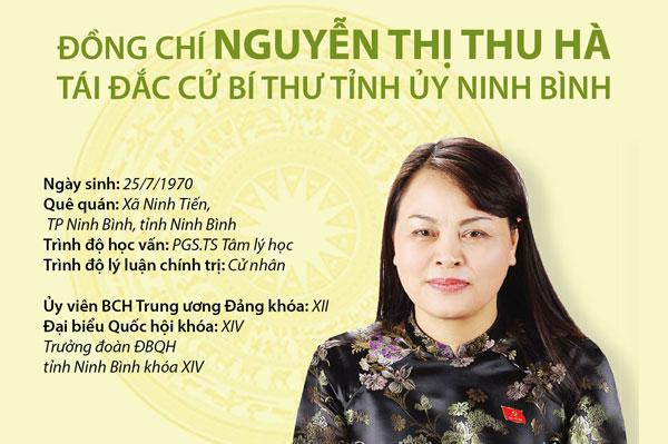 Tiểu sử Nguyễn Thị Thu Hà: Nữ chính khách tại Việt Nam