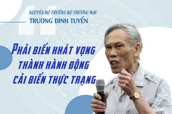 Tiểu sử Trương Đình Tuyển: Bộ trưởng Bộ Thương mại Việt Nam