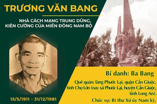 Tiểu sử Trương Văn Bang: Nhà cách mạng nổi tiếng tại Việt Nam