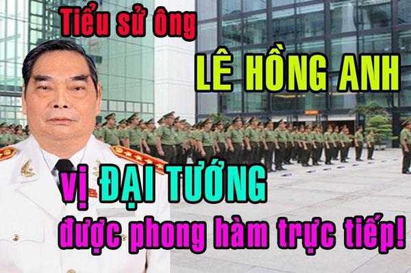 Tìm hiểu tiểu sử cuộc đời và sự nghiệp của đại tướng Lê Hồng Anh