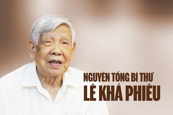 Tìm hiểu tiểu sử, xuất thân và quá trình công tác của Lê Khả Phiêu