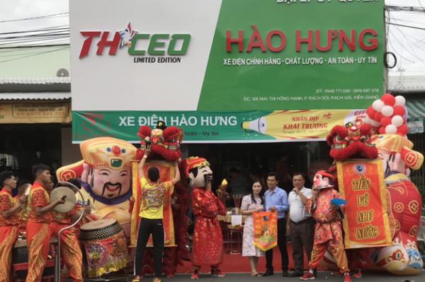Tưng bừng khai trương cửa hàng xe điện THCEO tại Rạch Giá, Kiên Giang