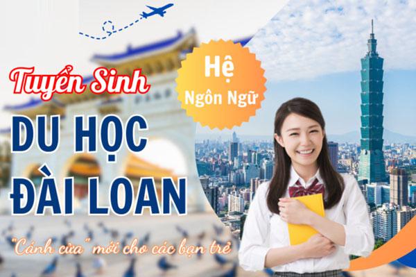 Tuyển sinh du học Đài Loan hệ ngôn ngữ chỉ từ 40tr