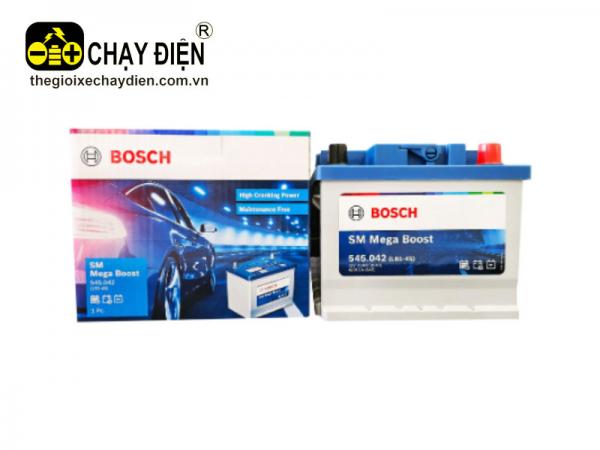 ẮC QUY BOSCH 545.042 DIN45 12V 45AH