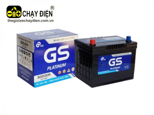 ẮC QUY GS 80D26R MF (12V-70AH)