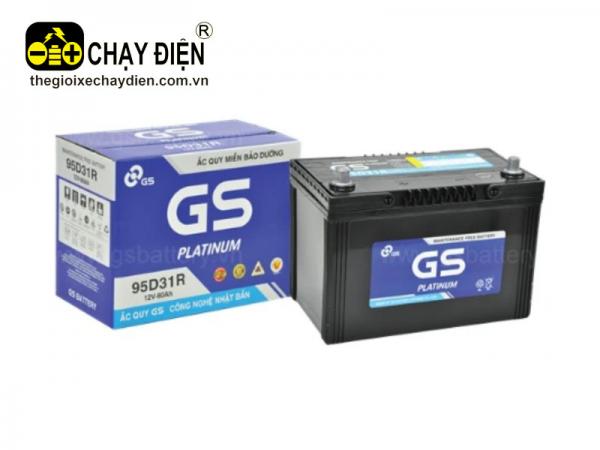 ẮC QUY GS 95D31R MF (12V-80AH)
