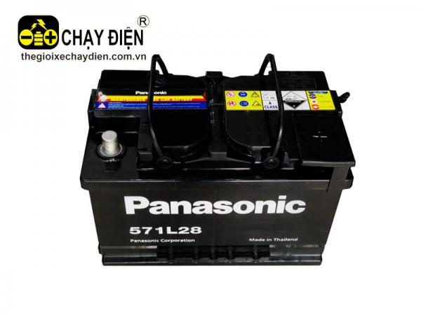 ẮC QUY PANASONIC DIN 571L-28L (12V-71AH)