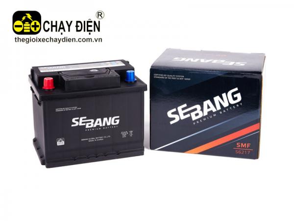 ẮC QUY SEBANG SMF 56217 DIN62R (12V-62AH)