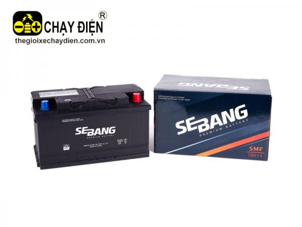 ẮC QUY SEBANG SMF 58014 DIN80 (12V-80AH)