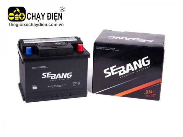 ẮC QUY SEBANG SMF DIN55 55559 (12V-55AH)