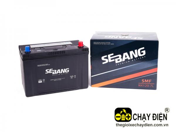 ẮC QUY SEBANG SMF NX120-7L (12V-90AH)