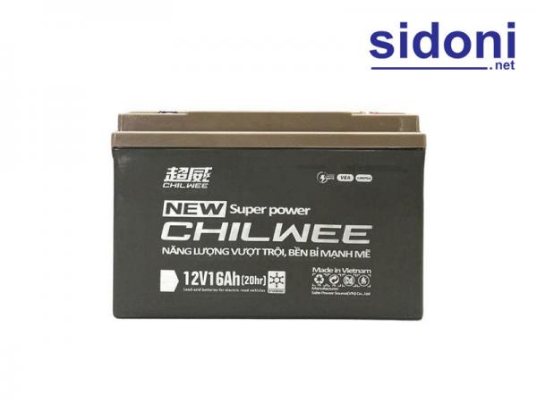 Ắc quy xe đạp điện Chilwee 12V 16Ah