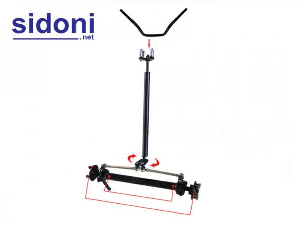 Cột lái xe 3 bánh 4 bánh