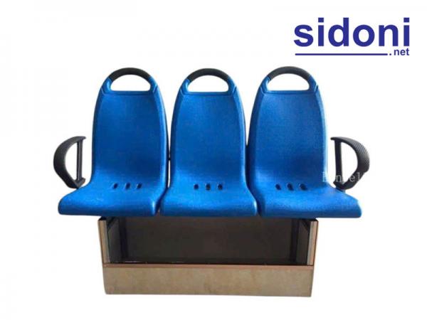 Ghế nhựa xe điện chở khách du lịch