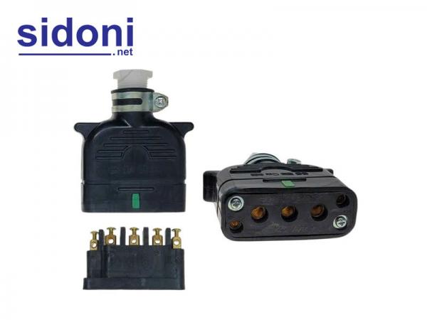 Giắc cắm sạc Nichiyu 30A/250V