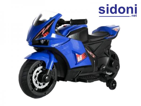 Mô tô điện trẻ em 168 xanh dương đen